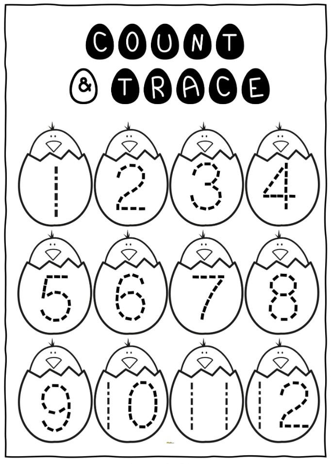 Easter Math Worksheets For Kindergarten Free Kindergarten Worksheets