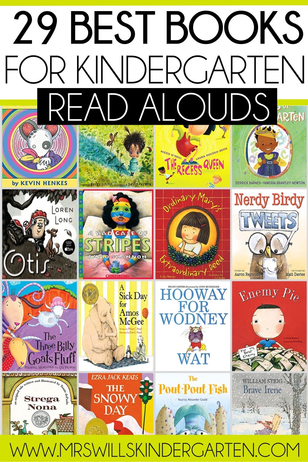 29 Best Books To Read In Your Kindergarten Classroom - Easy Reading Books For Kindergarten