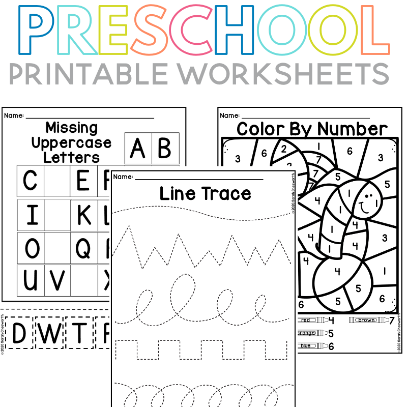 Free Printable Preschool Worksheets Kindergarten Worksheets