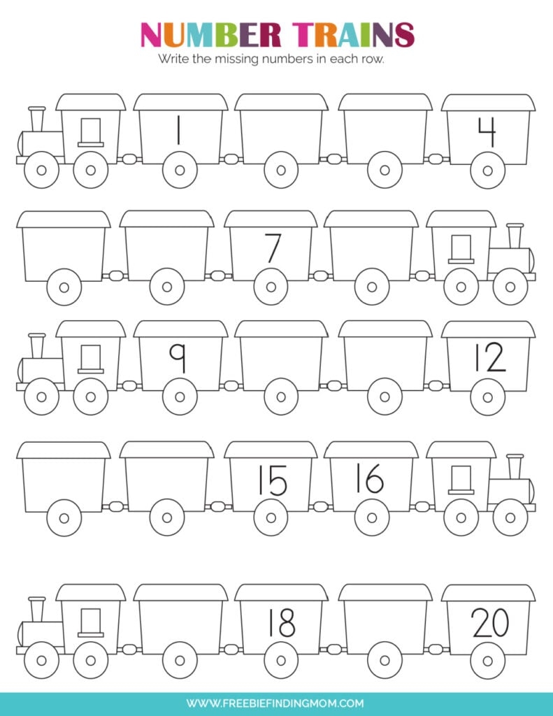 Free Printable Worksheets For Kindergarten
