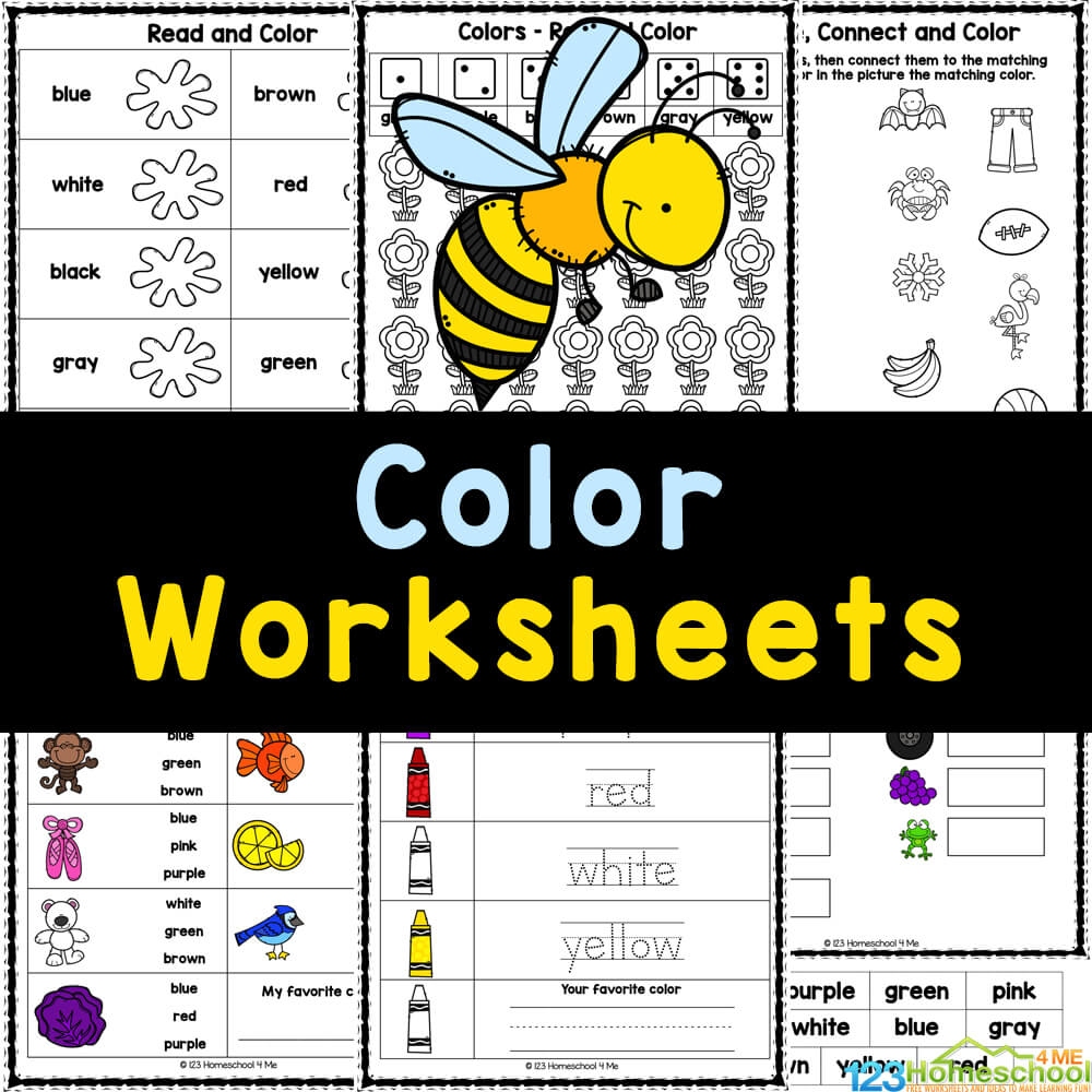 Color Activities For Kindergarten Pdf