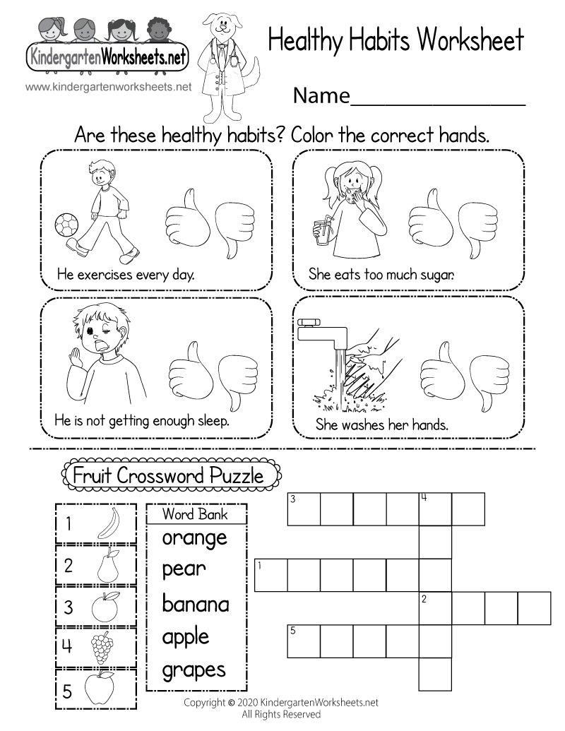 I Can Be Kind Worksheet Kindergarten
