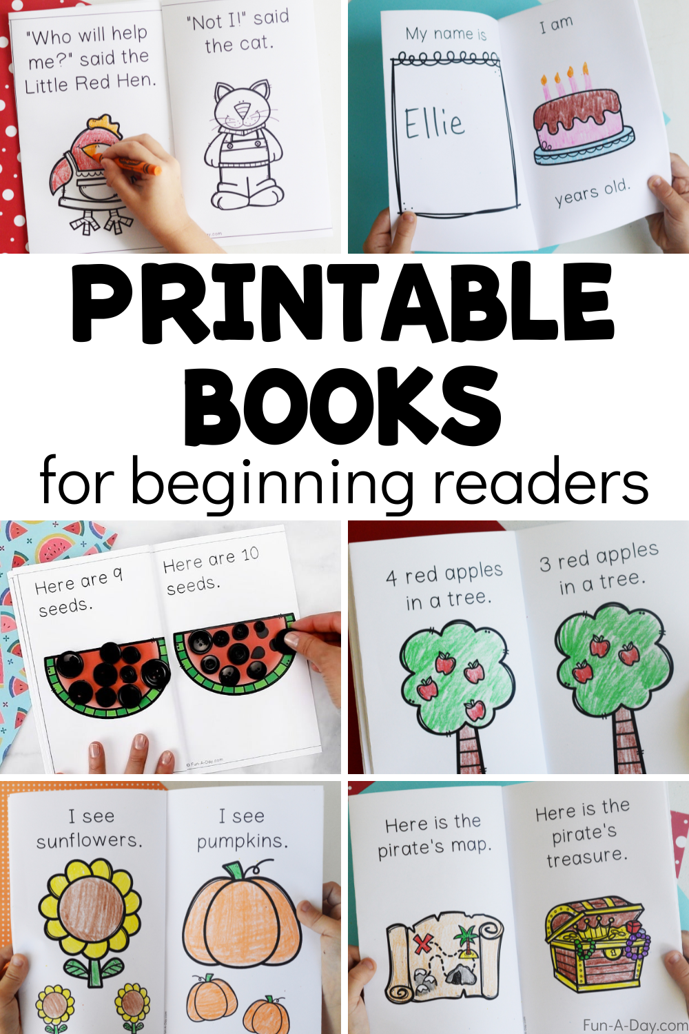 Easy Reading Books For Kindergarten