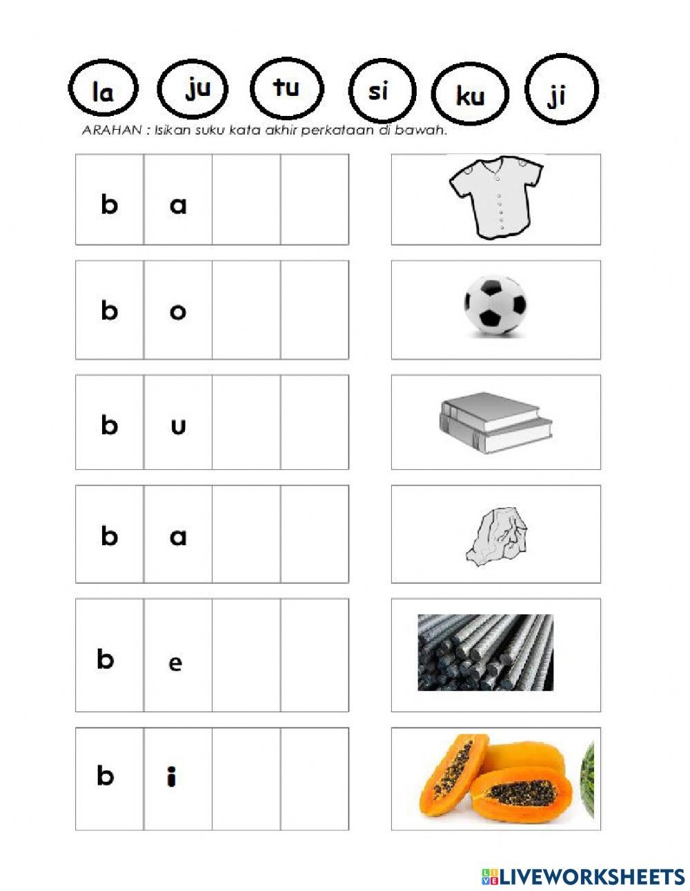 Ba Be Bi Bo Bu Worksheets For Kindergarten Kindergarten Worksheets Ba Be Bi Bo Bu Worksheets For Kindergarten Kindergarten Worksheets