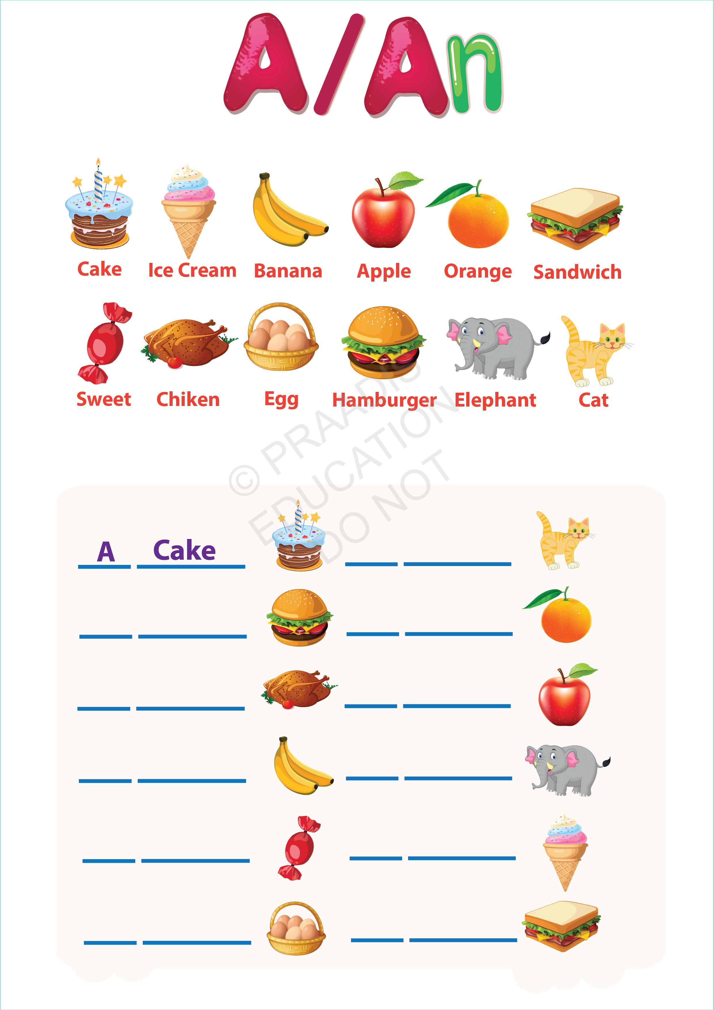 English Worksheets For Kg3 Kindergarten Worksheets