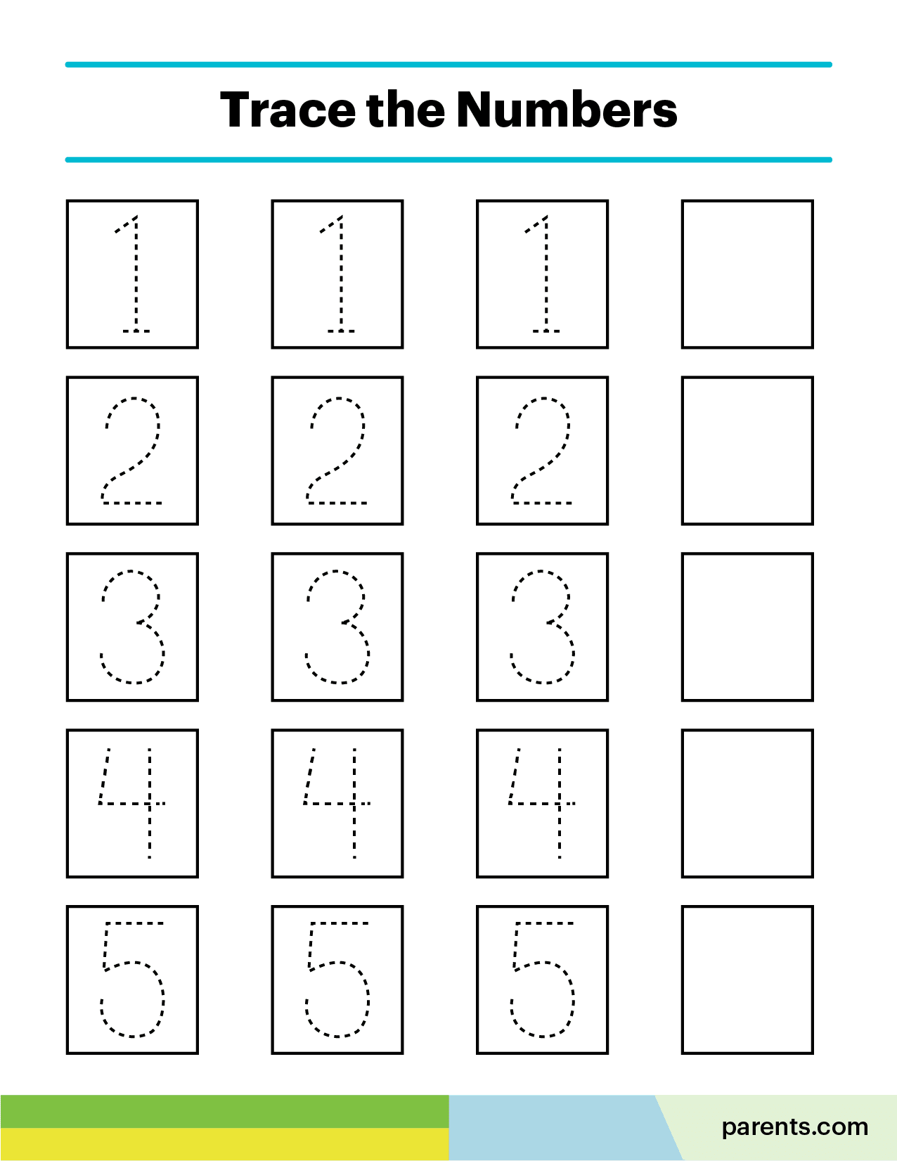 7 Kindergarten Math Worksheets To Print At Home