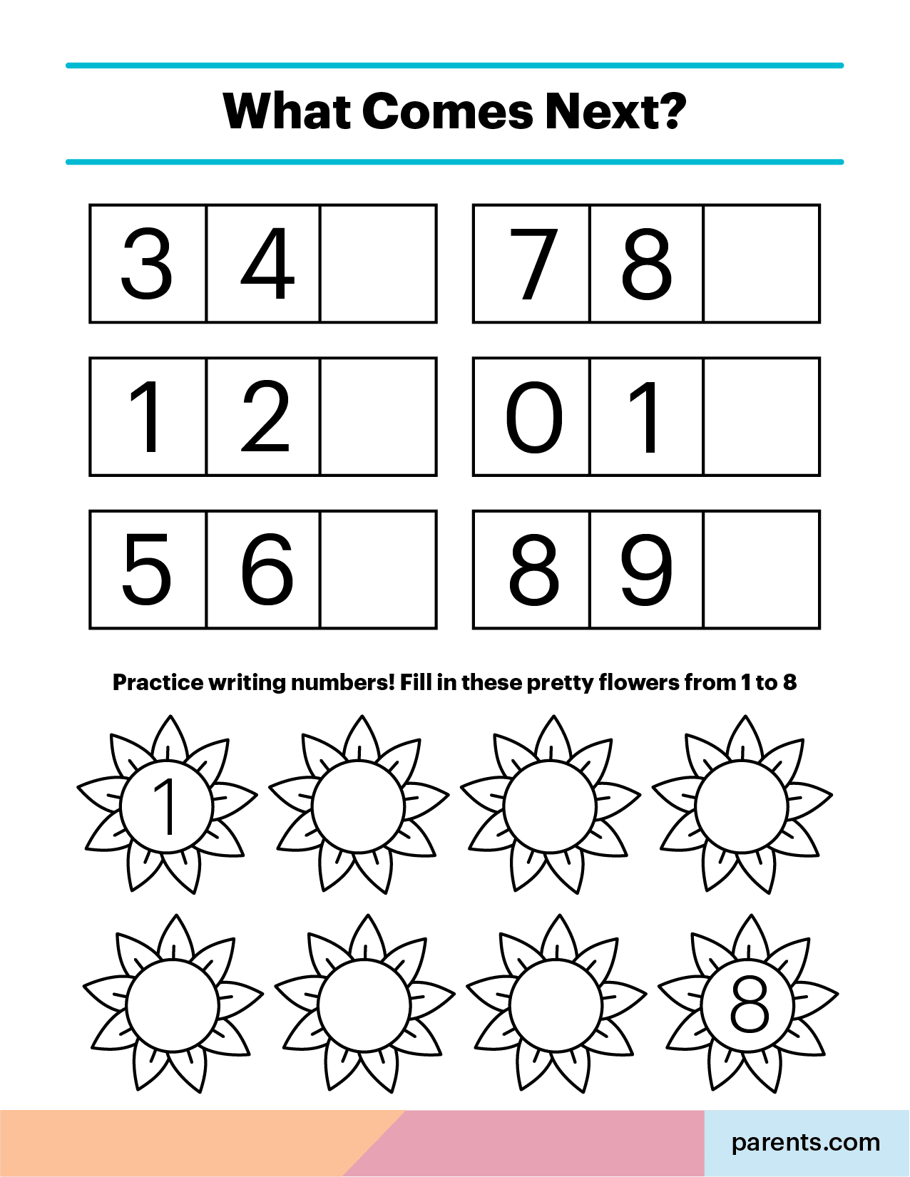 7 Kindergarten Math Worksheets To Print At Home - For Kindergarten Math Worksheets