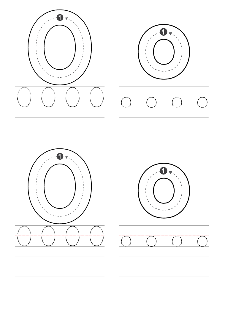 Free Kindergarten Letter O Worksheets Printable PDF - Letter O Worksheets For Kindergarten