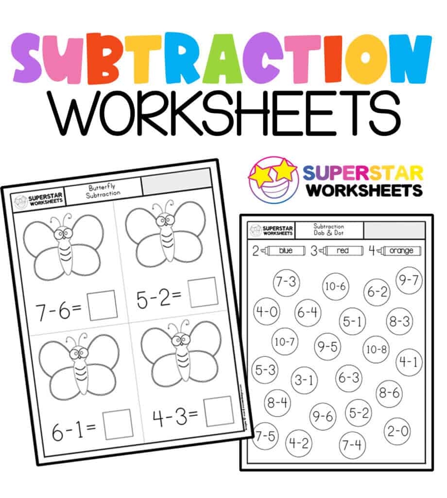 Mathematics Printable Worksheets For Kindergarten