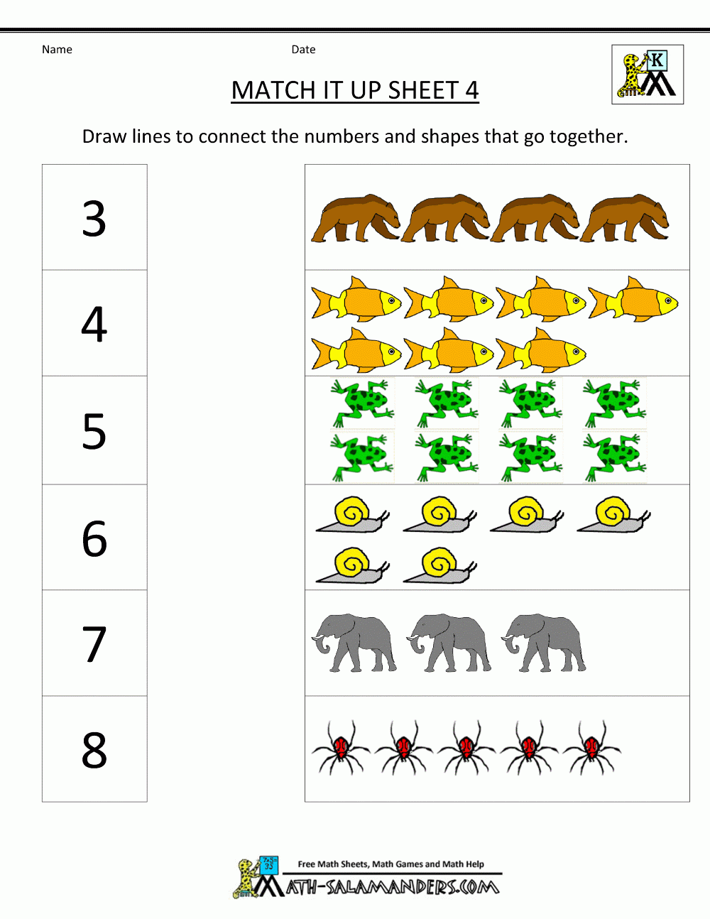 Math Worksheets Kindergarten - Simple Math For Kindergarten Worksheets