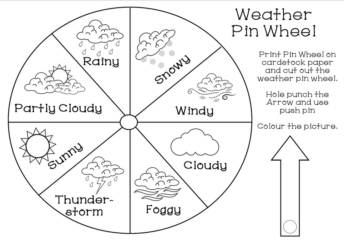Cut And Paste Weather Worksheets For Kindergarten - Kindergarten Worksheets