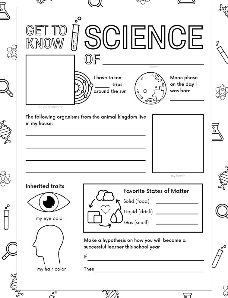 Free Printable Science Worksheets For Kindergarten Kindergarten Worksheets