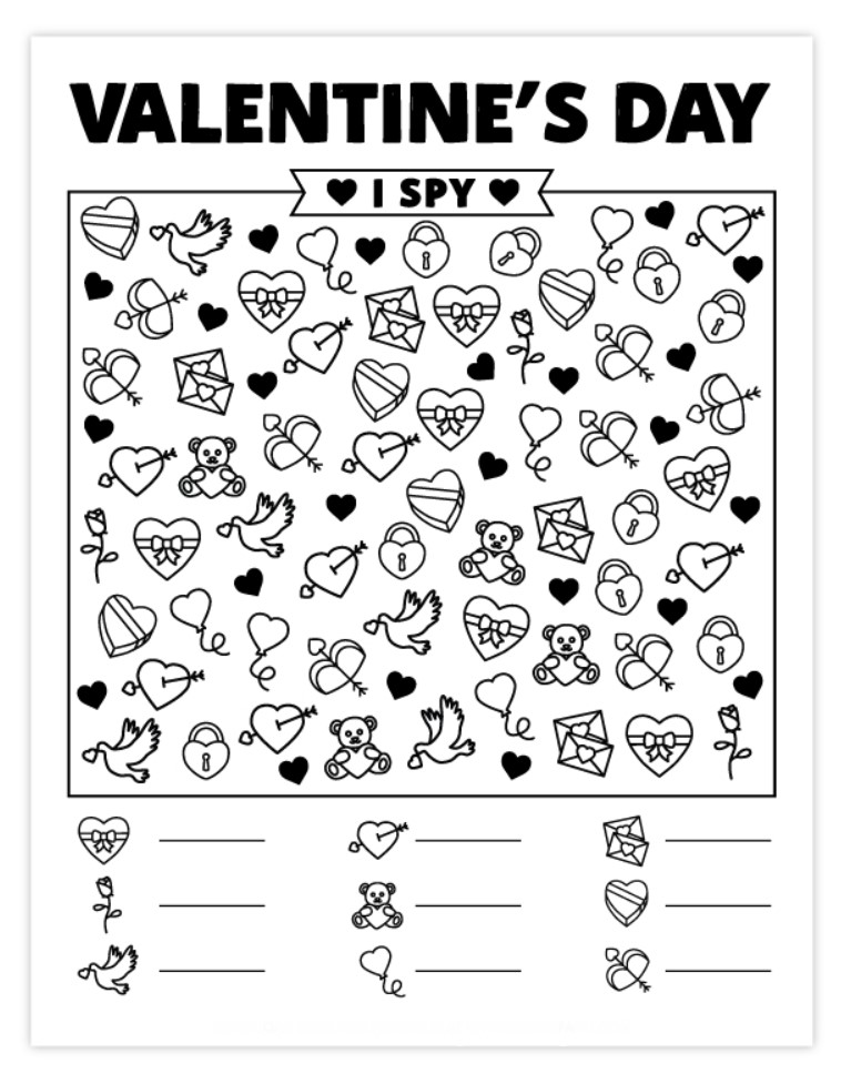 Free Printable Valentine Activities Worksheets Kindergarten Worksheets