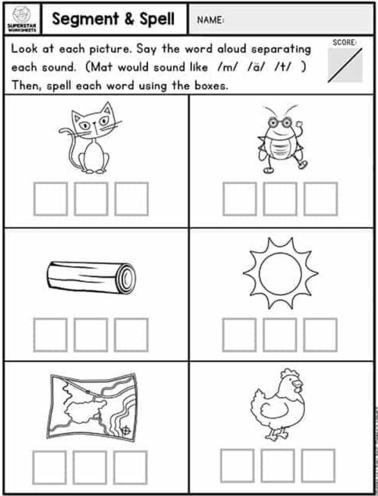 Free Kindergarten Language Arts Worksheets Printable Kindergarten Worksheets