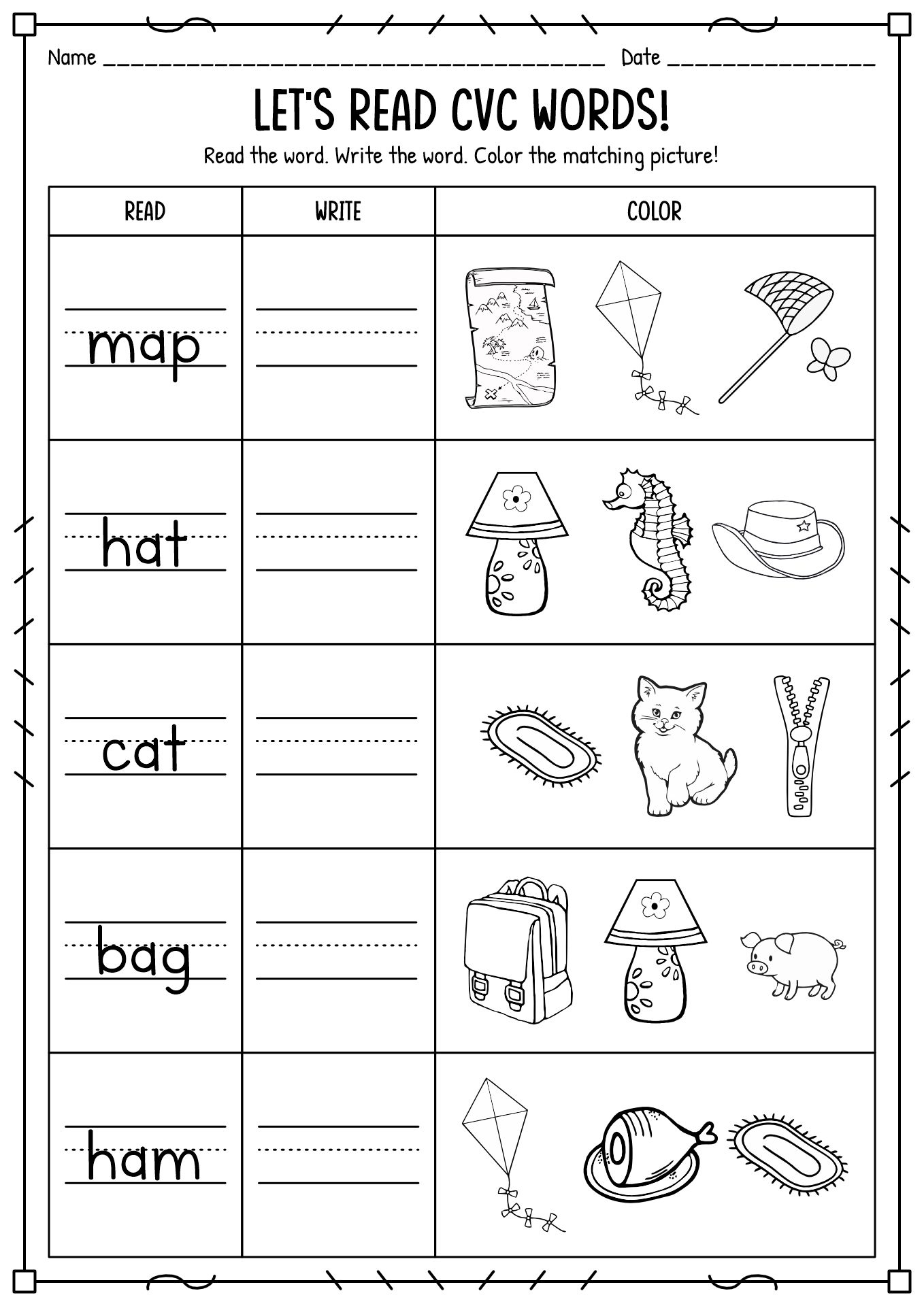 Ela Kindergarten Worksheets Free Printable - Kindergarten Worksheets