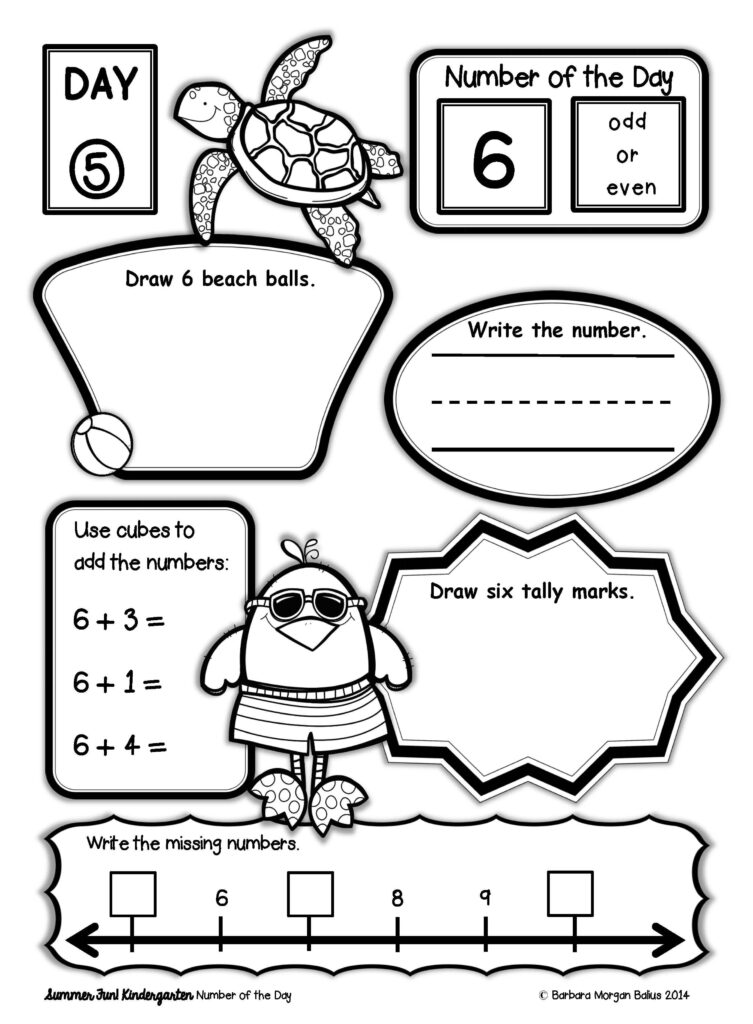 End Of Kindergarten Math Worksheets - Kindergarten Worksheets