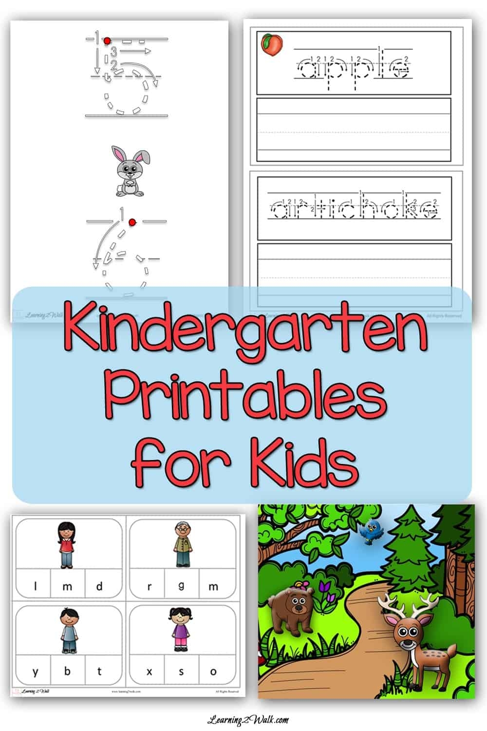 Free Homeschool Printables For - Kindergarten Worksheets For Kids 