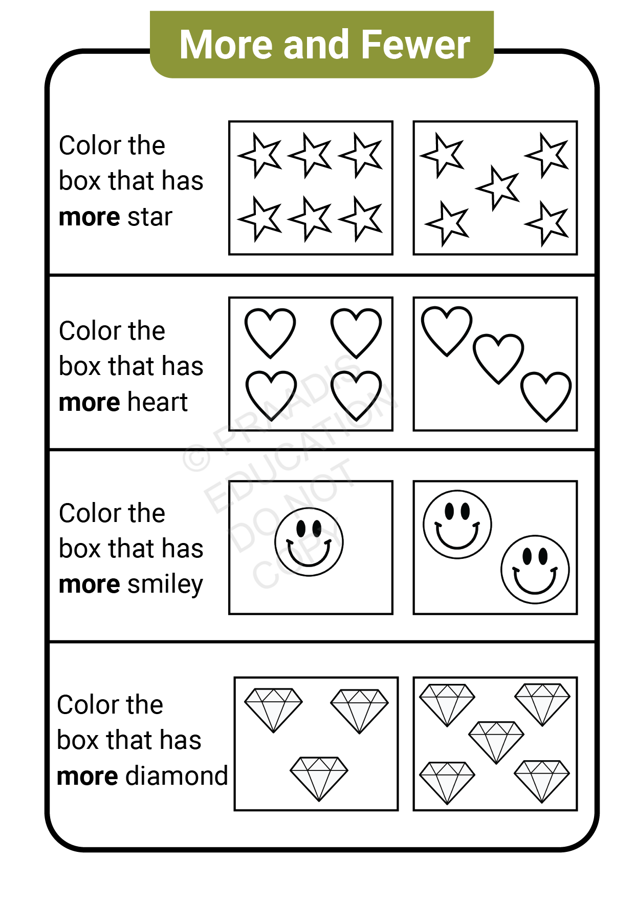 Gk Worksheet For Senior Kg - Kindergarten Worksheets