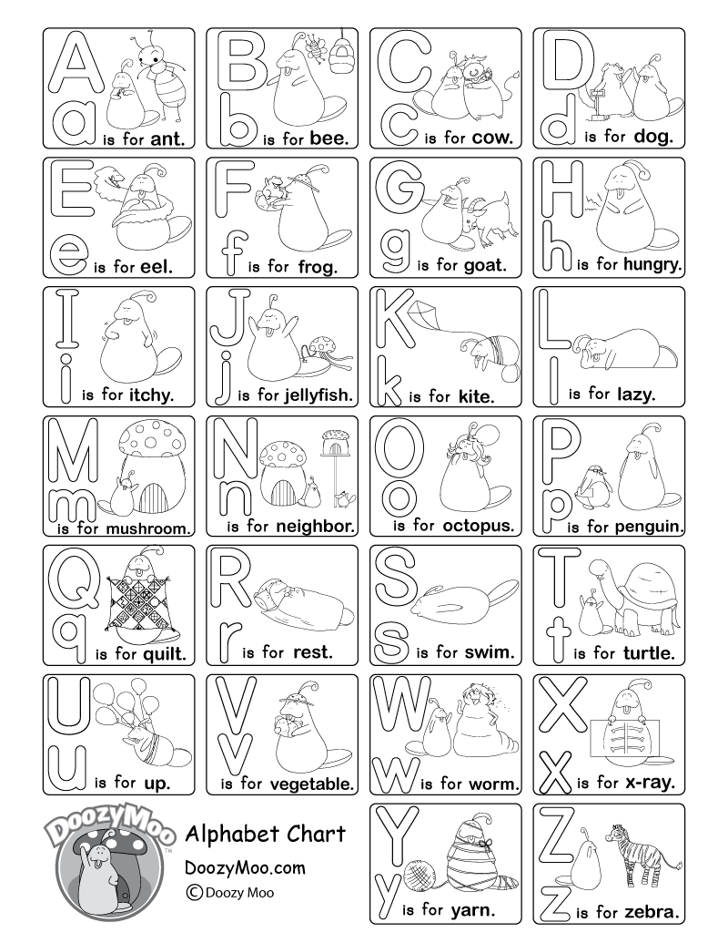 Free Printable Alphabet Worksheets For Kindergarten Kindergarten