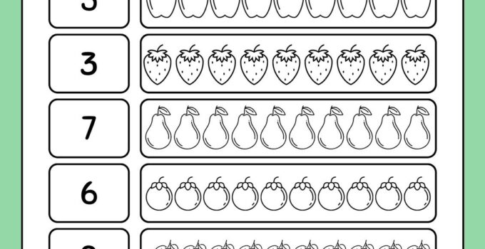 Free Printables Kindergarten Worksheets