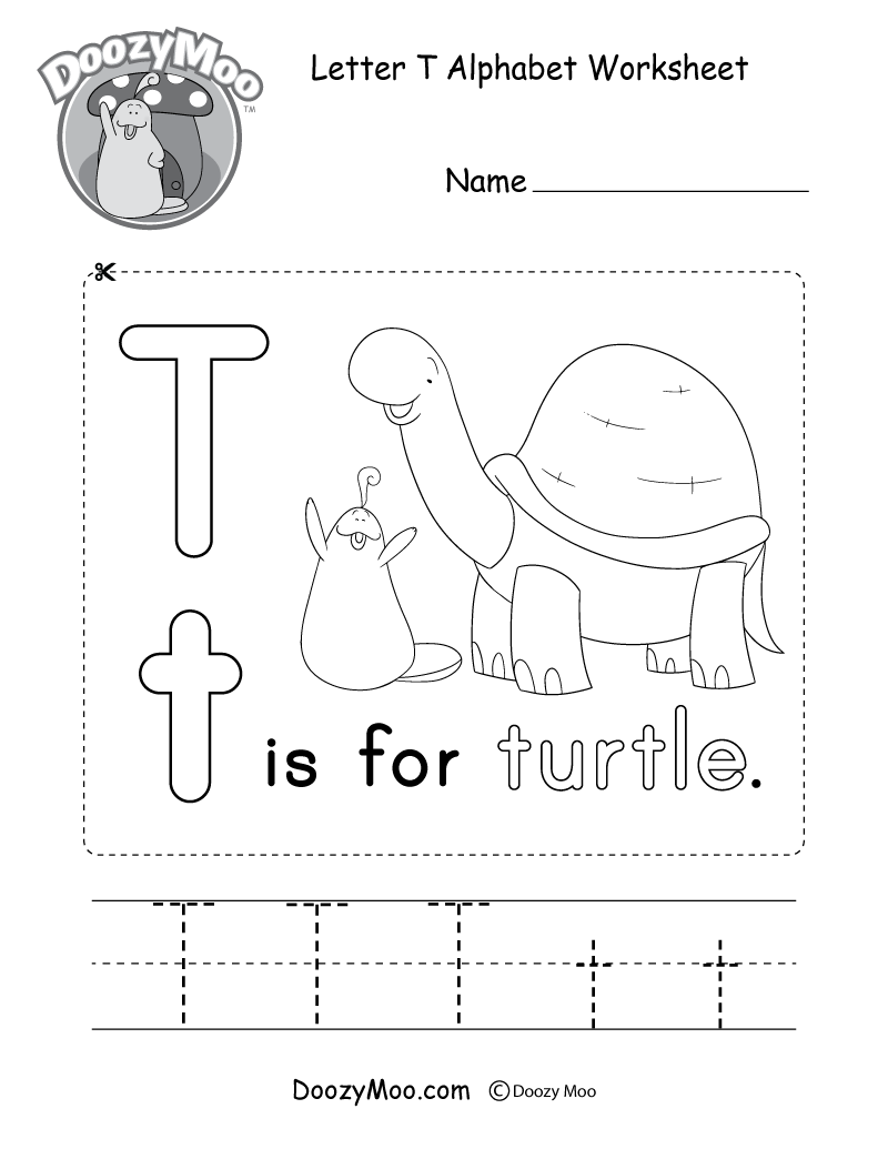Kindergarten Worksheets Letter T Kindergarten Worksheets